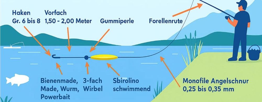 Der ultimative Guide zur Sbirolino-Montage für Angler